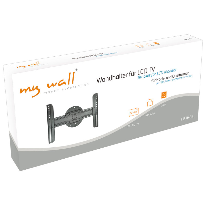 Symple Stuff Single Screen Wall Mount