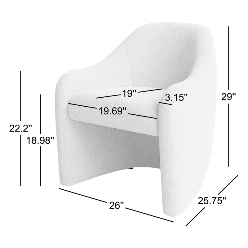Levi Dining Chair, Knoll Sand, Knoll Sand