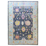 Oushak One-of-a-Kind 9' X 13'3" Hand Knotted Area Rug