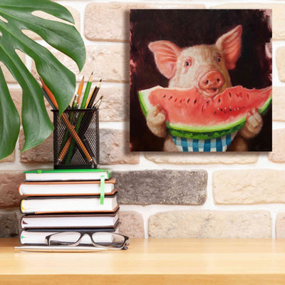 " Pig Out " by Lucia Heffernan