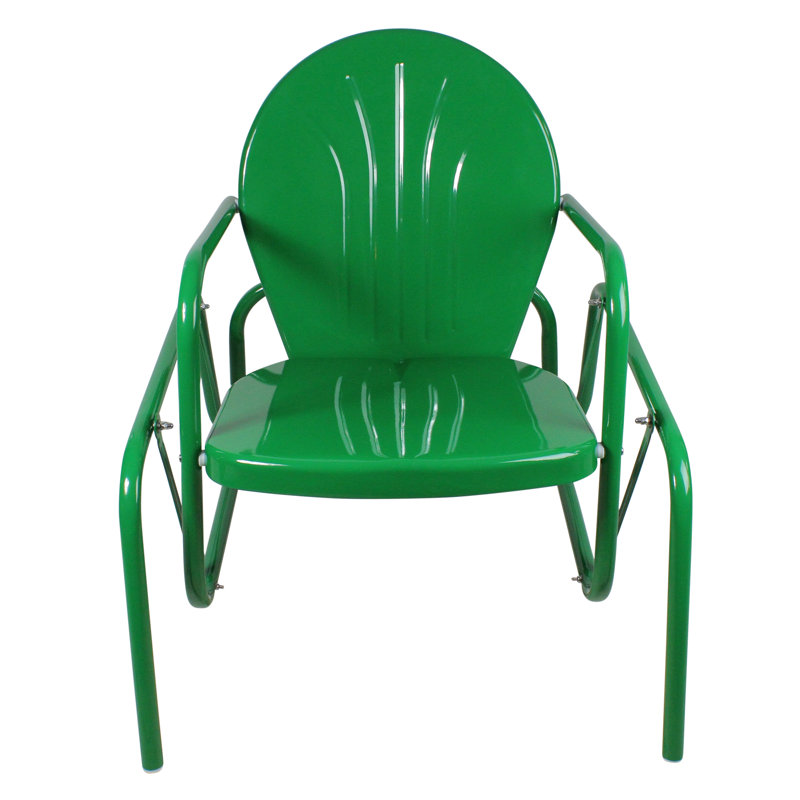 Chaise de patio d'extérieur, Vert