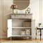 Armoire de rangement en bois avec tiroir et portes