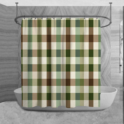 Rideau de douche Saraphine Gingham