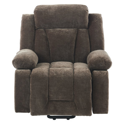 Upholstered Recliner With Cup Holders