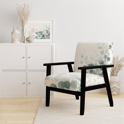 Chaise d'appoint Leaves - Fauteuil apaisant Minimal Leaves Beauty