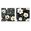 Ezio - Ensemble de 2 collages carrés floraux-101843370-101843367