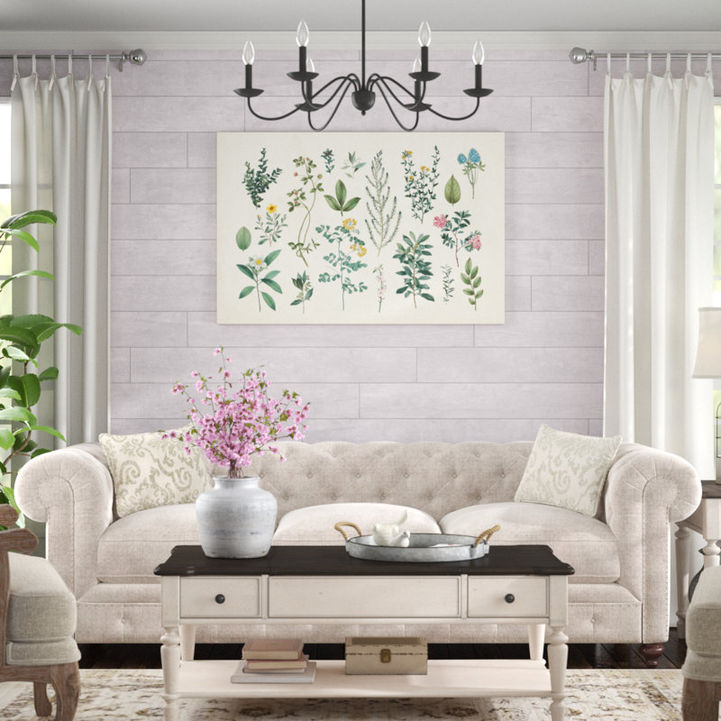 Victorian Garden III - No Frame Painting on Canvas, 81cm H x 122cm W