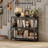 Console Table 31.5" Width, 3-Tier Entryway Table with Storage, Industrial Sofa Table with Open Shelves, Foyer Tables for Entryway, Hallway, Kitchen, Living Room and Bedroom, Black-1052361609-1051513752