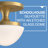 Hinkley Knox Semi-Flush Mount Schoolhouse Style Ceiling Light-108493426