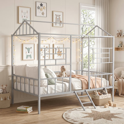 Misty House Design Metal Loft Bed