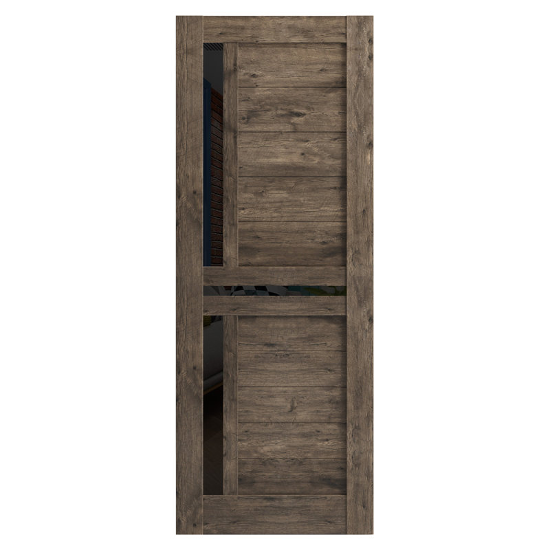 Dalle de porte Veregio, 32 po x 80 po, Brun