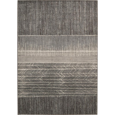 Gradient Viscose Striped Indoor Rug