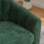 Canapé large 2 places en chenille capitonnée-274641737