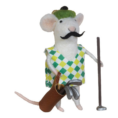 4'' Fabric Animals Hanging Figurine Ornament