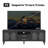 68.9" Retro TV Stand for TVs up to 75 Inches, Media Console with Fluted Glass Doors & 5 Solid Wood Legs