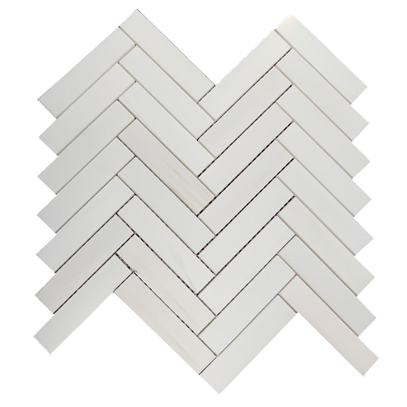 Marble Chevron Mosaic Wall & Floor Tile