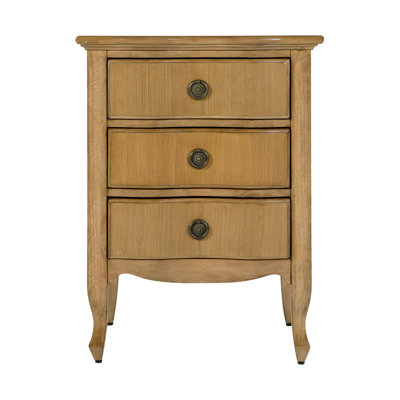 Nigel 21.5 in. W Rectangular Wood 3 Drawer Accent Chest by Birch Lane