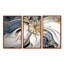 Abstrait fleur flottante blanche - ensemble d'art mural floral moderne-108314068-108314074