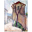 'Tree and House' Painting Print-21212868