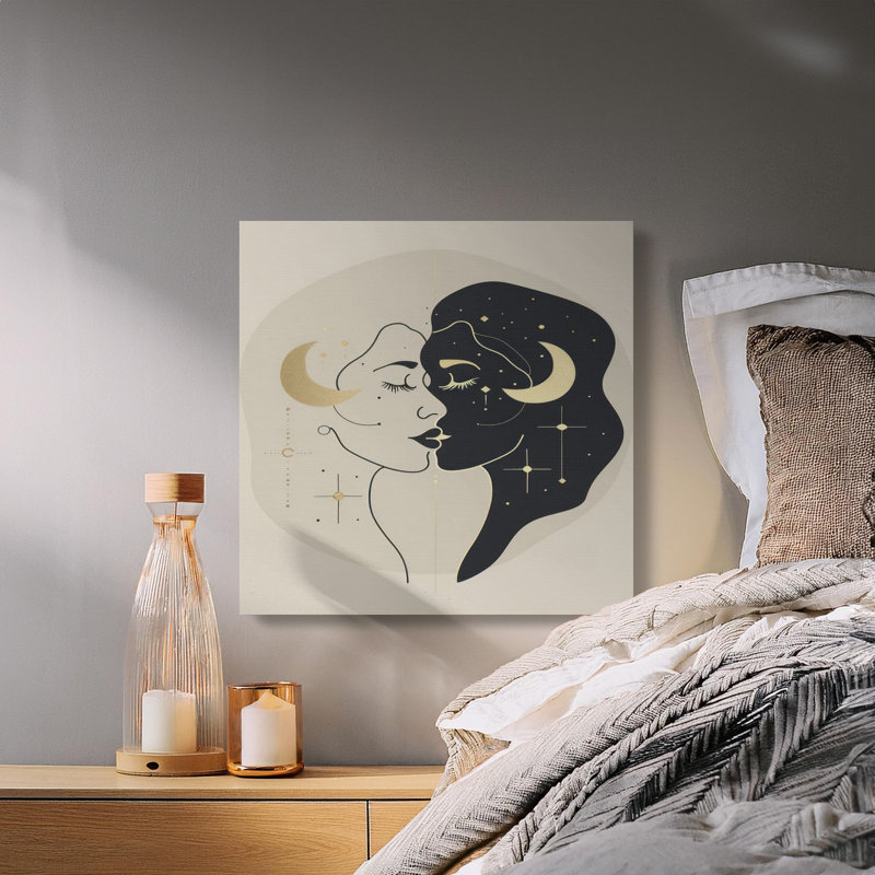 Rosenfeld Wrapped Canvas Print Set, 14x14