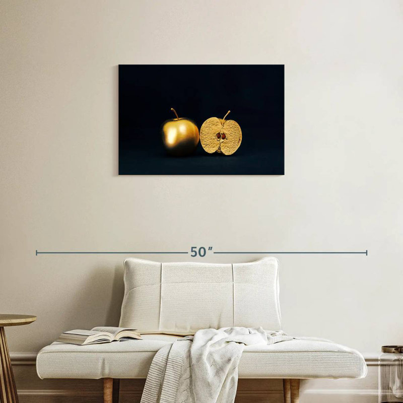 Yarlin Split Golden Apple, 20" H x 30" W