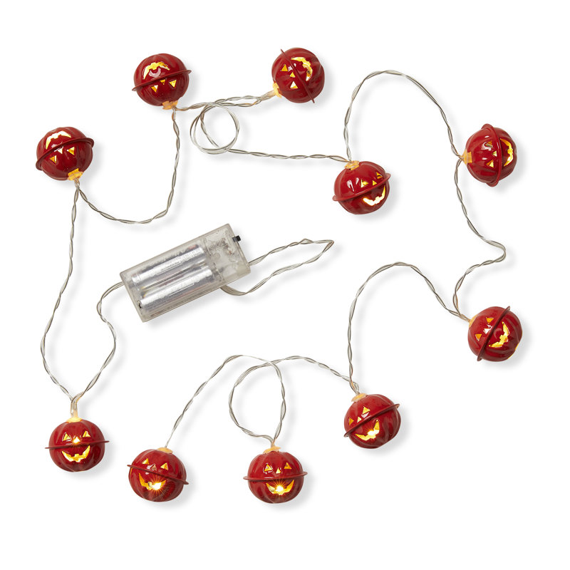  Jack-O-Lantern Led String Lights
