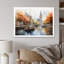 «Orange Canal Impressionistic Canal Loose», reproduction sur toile-286098854-286098864