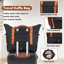 Ensembles de valises avec sacs Hardshell Valise légère à roulettes doubles avec verrou TSA, valise simple 24 po-128929789