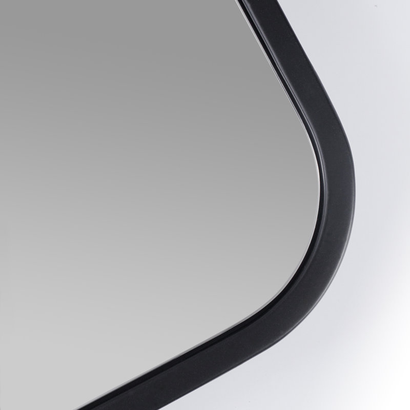 Trinity Metal Mirror, Black