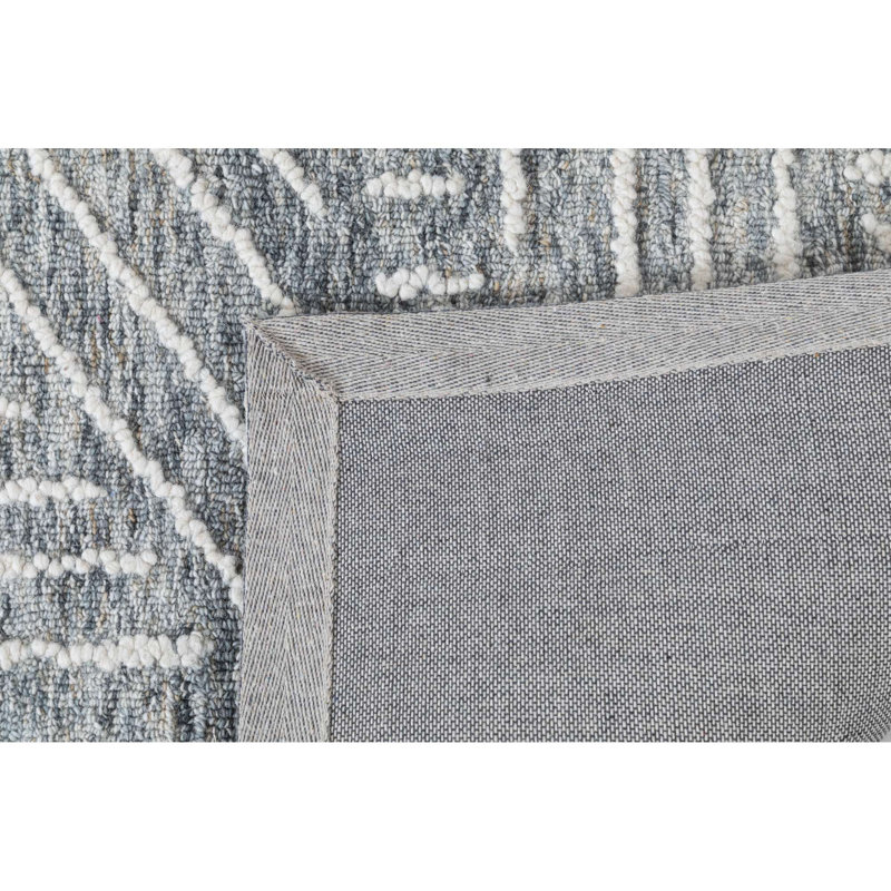 Hand Tufted Wool Tangle Rug, Rectangle 5' x 7'6"