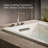 Underscore Rectangle 60-In X 30-In Heated Bubblemassage Air Bath With Reversible Drain-51704269