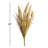  Artificial Grass Stem for Home Decor – Faux Natural Tan Decorative Stem, 30" (Set of 6)