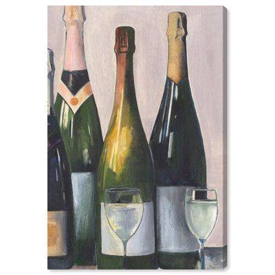 Art mural Mood Champagne II