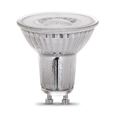 Feit Enhance MR16 GU10 LED Bulb Bright White 50 Watt Equivalence 3 pk