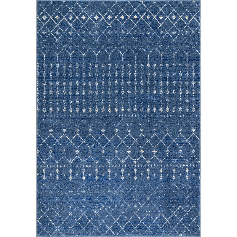 Geometric Area Rug, Rectangle 61 x 91cm
