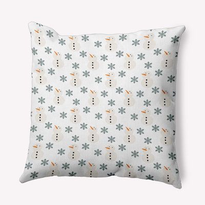 E By Design Polyester Throw Pillow In Green