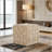 Square 16" Ottoman in Cream Velvet by-1856273461