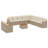 Vidaxl Garden Sofa Set Beige
