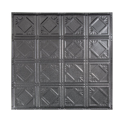 Great Lakes Tin Ludington 2'x2' Nail-Up Ceiling Tile (Pack of 5)