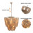 Shrout 4 - Light Dimmable Drum Chandelier