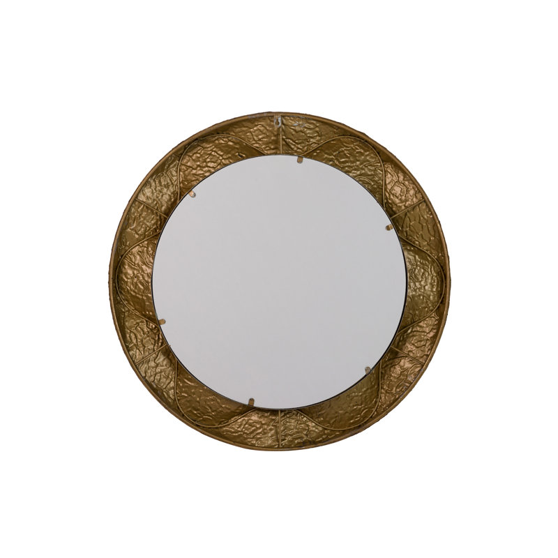 Metal Round Mirror, 104cm x 104cm
