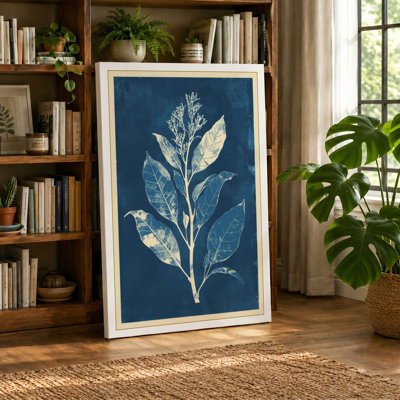 Gilded Botanica Botanical - Wrapped Canvas