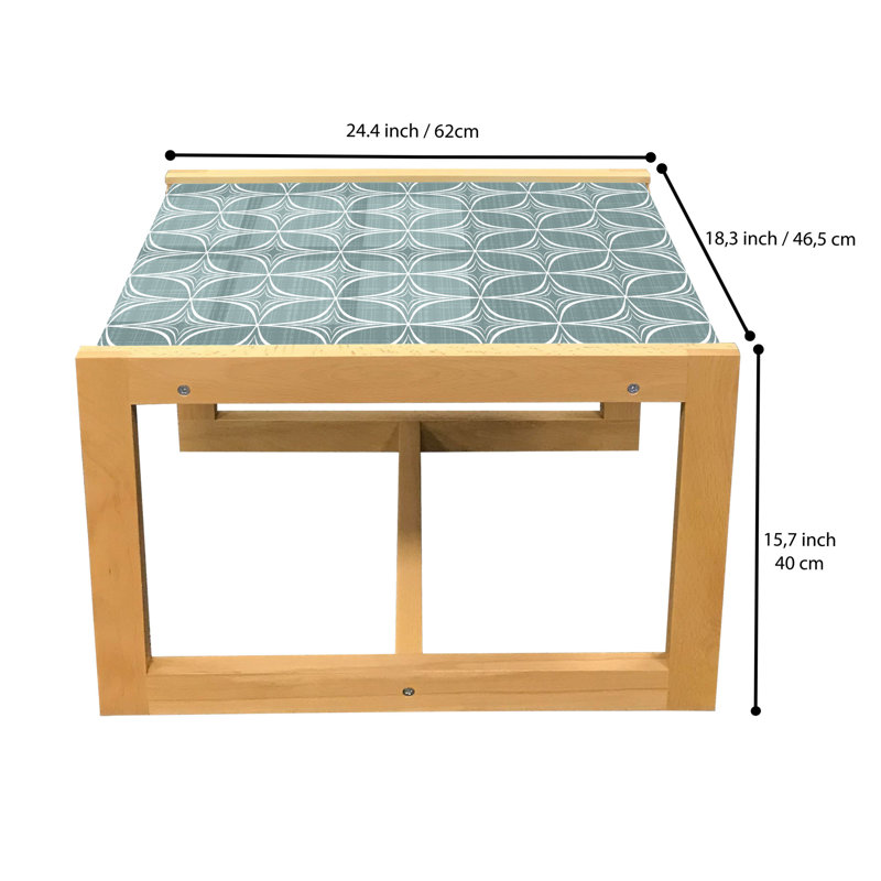 Jalae Sled Coffee Table, 62cm H x 46cm W x 40cm D