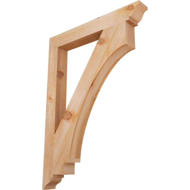 Support impérial traditionnel, H 32 po x l 4 po x P 44 po, Cèdre rouge