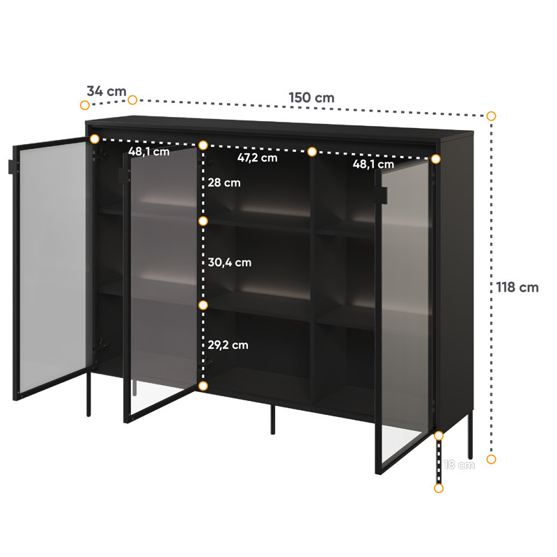 Amerion Console, Black Matt