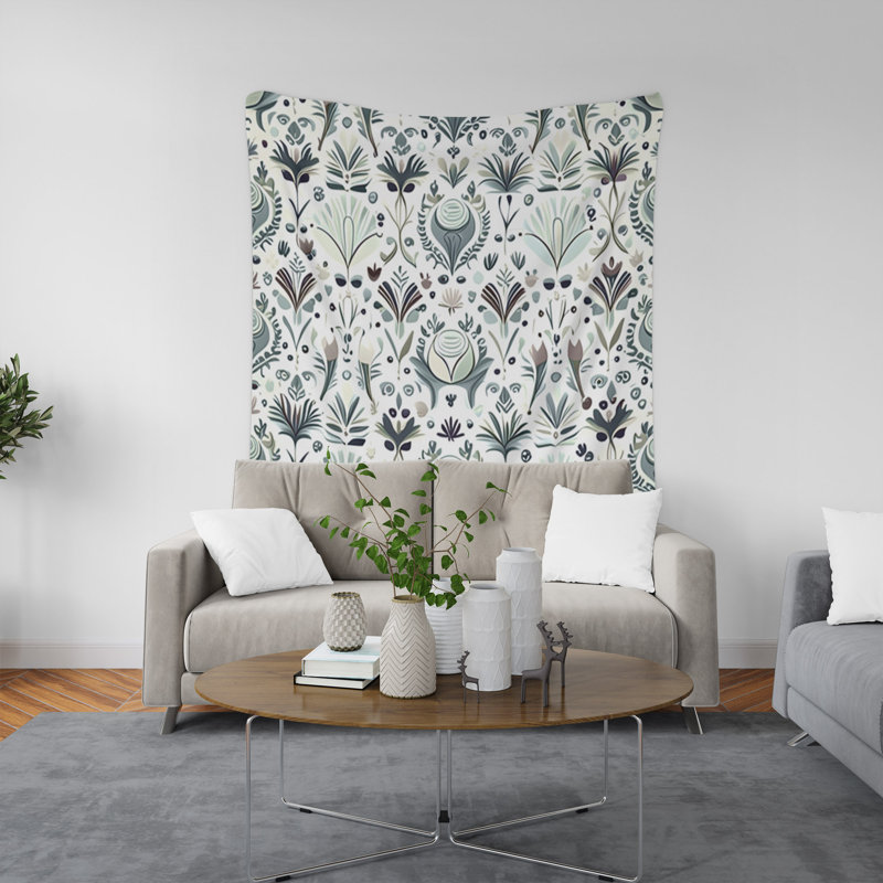 Tapisserie murale, H 88 po x l 104 po