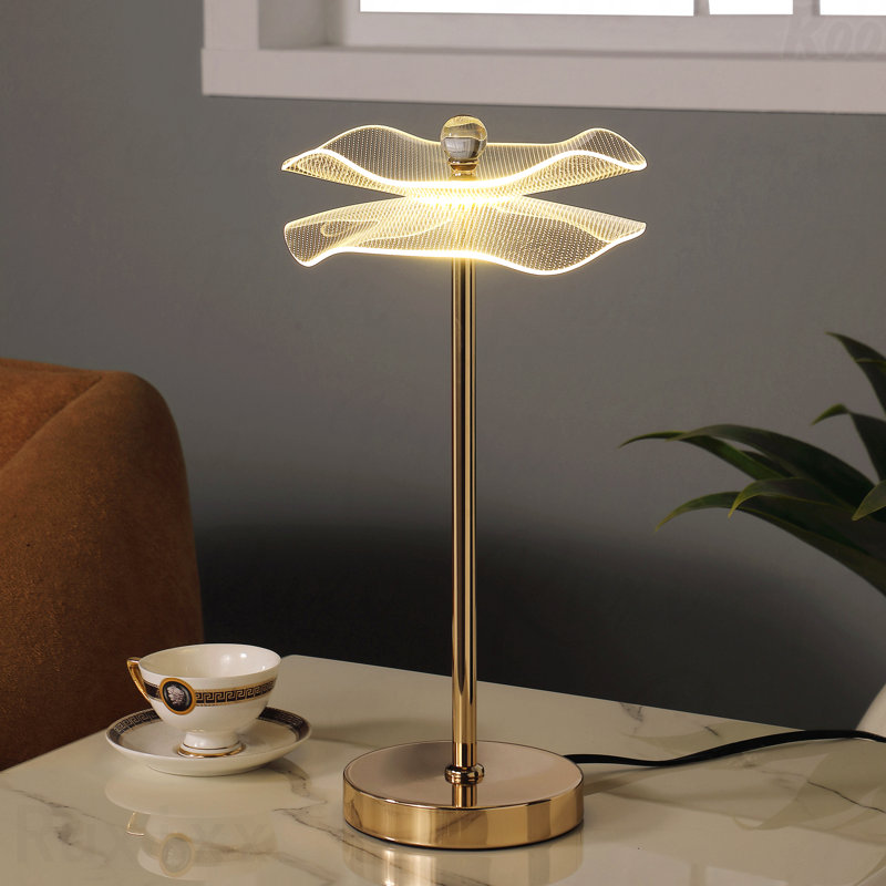 Table Lamp - For Living Room & Nightstand Bedside