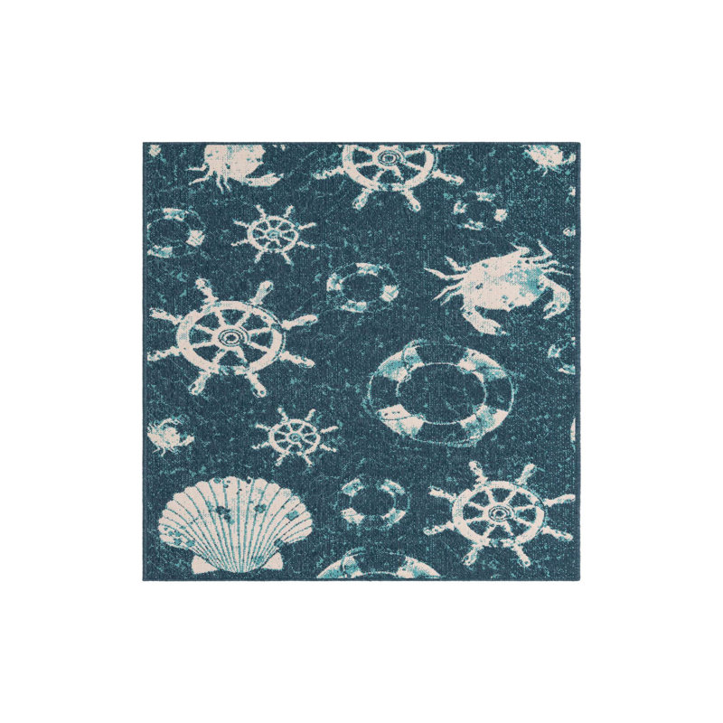 Caladoc Indoor / Outdoor Rug, Rectangle 4'1" x 6'1"