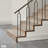 U-Shaped Stair Balusters With Adjustable Top Bracket-121479387
