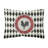 Rooster Rooster Harlequin Indoor/Outdoor Throw Pillow